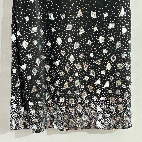 Weissman XLA Dance Costume Black Silver - Picture 4 of 8